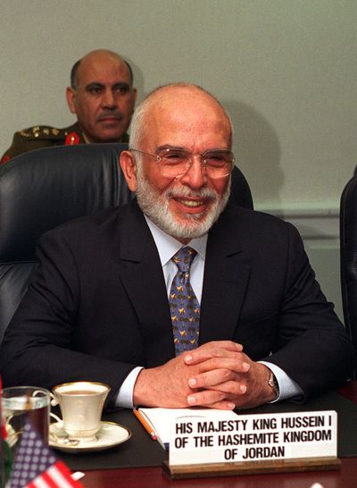 King Hussein of Jordan